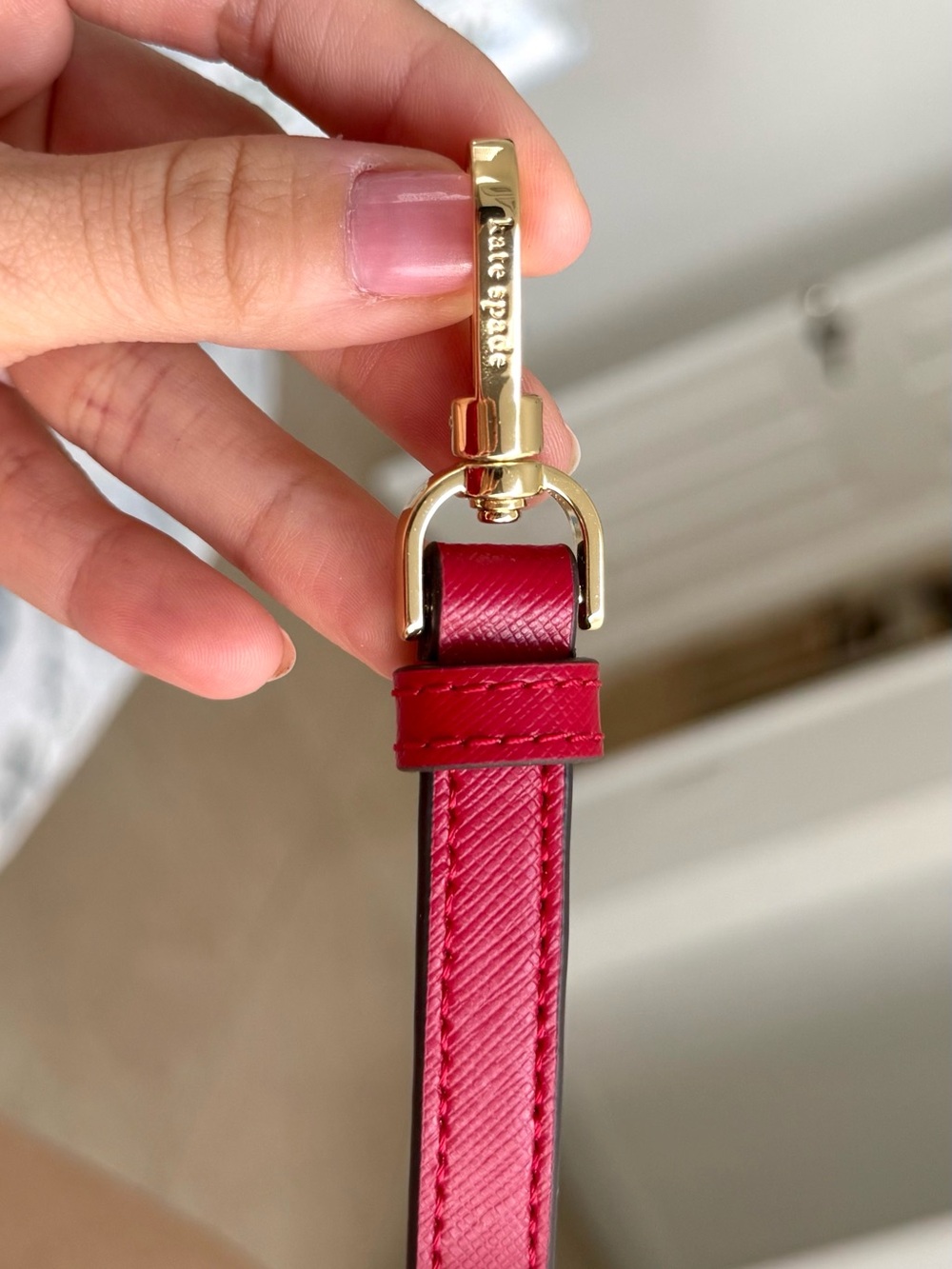 Kate Spade Red Leather Crossbody Replacement Strap